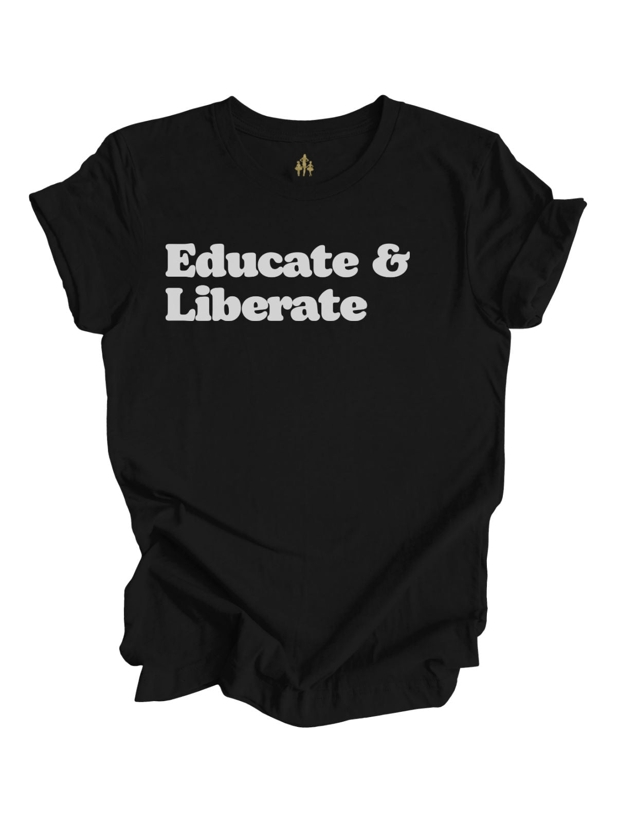 Educate & Liberate Women's History Month Shirt – Black