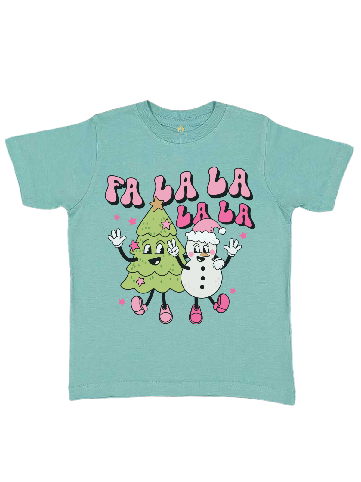 Fa La La La Kids Christmas Shirt