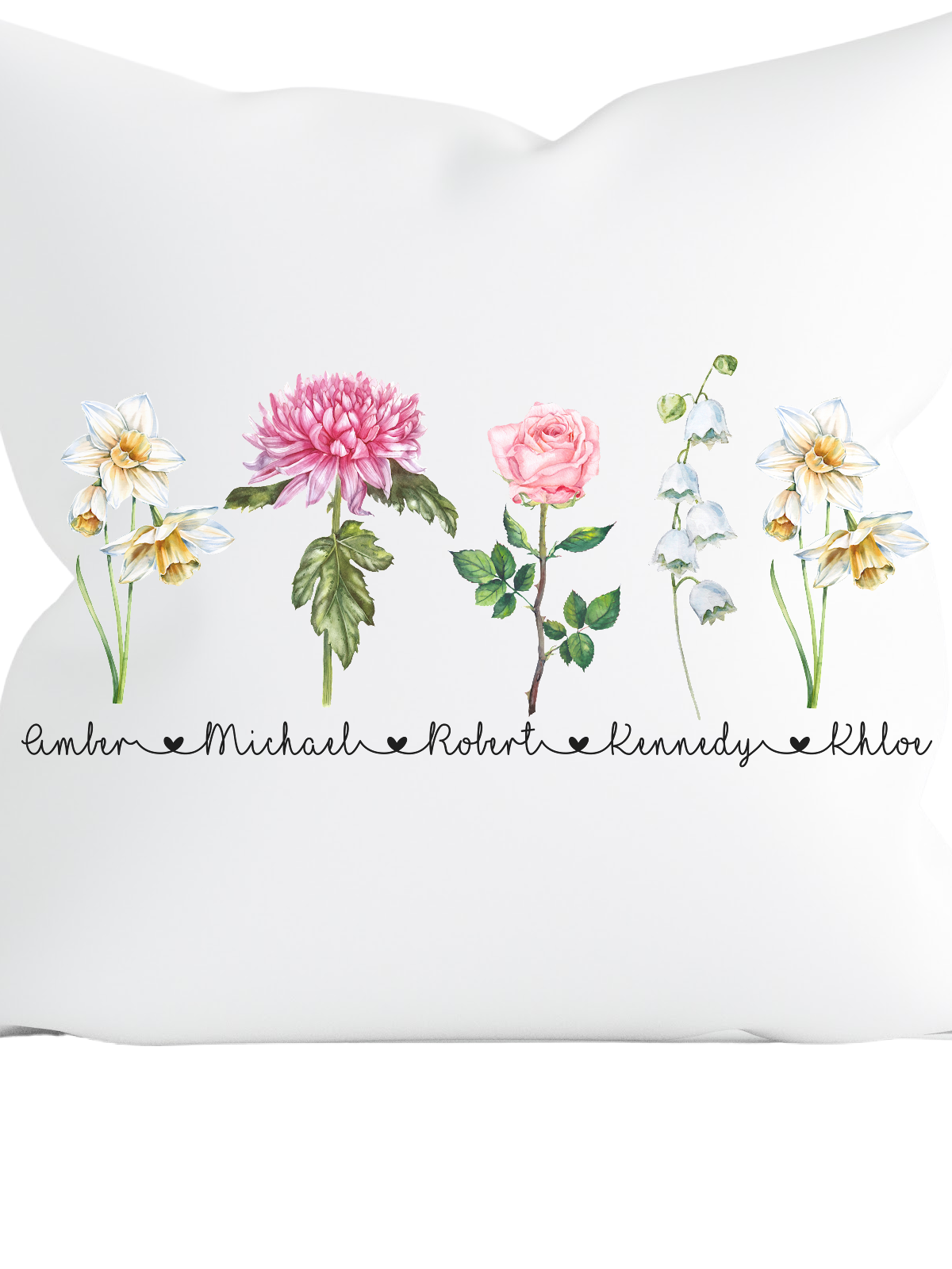 Customize Garden of Flowers Pillow Cover MMofPhilly