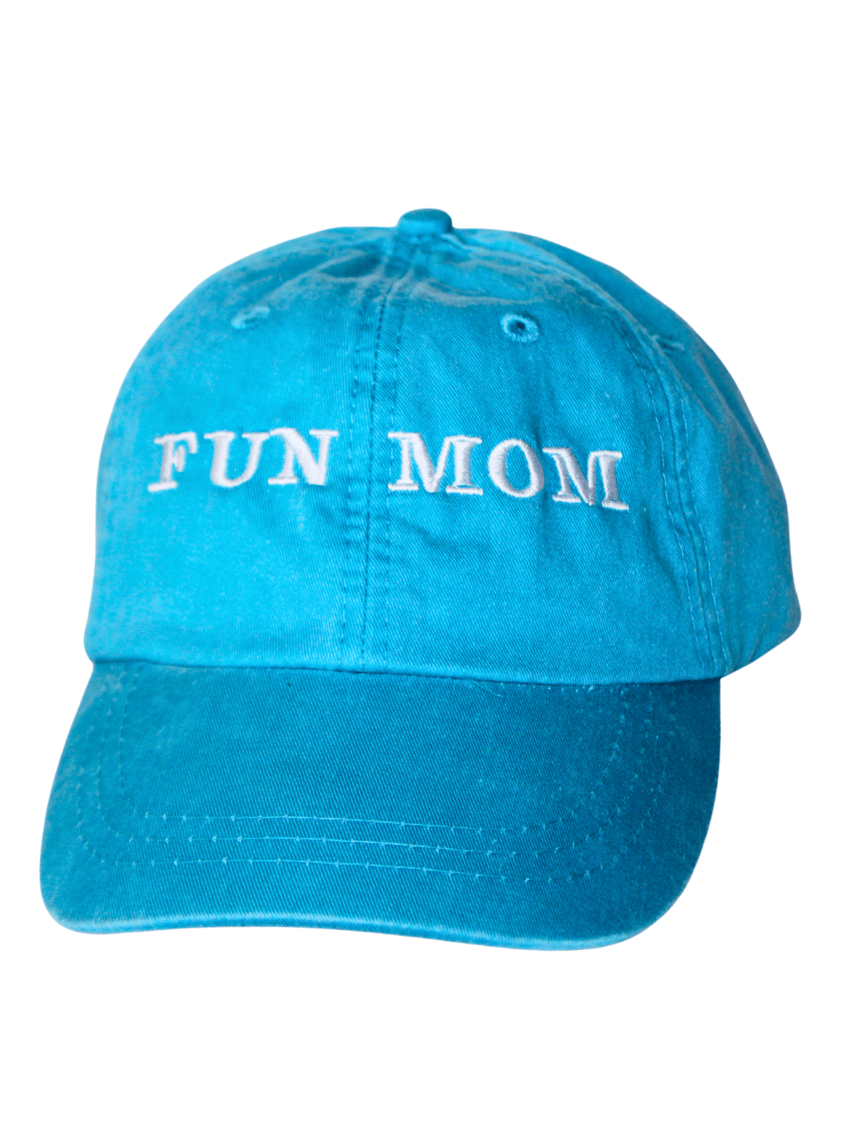 Fun Mom Hat in Caribbean Blue