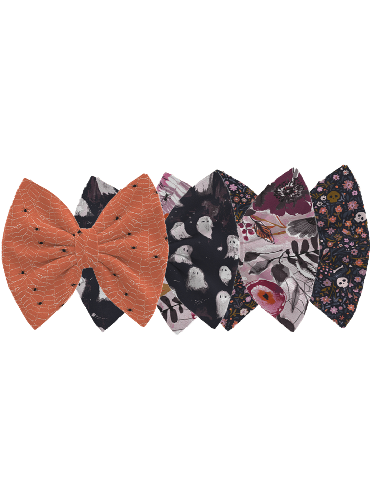 Girls Halloween Hair Bows