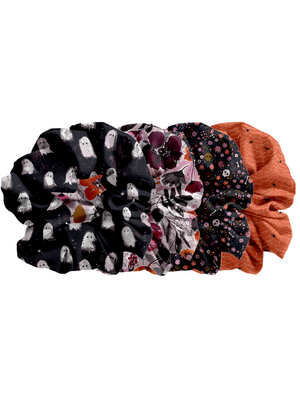 Girls Halloween Scrunchies