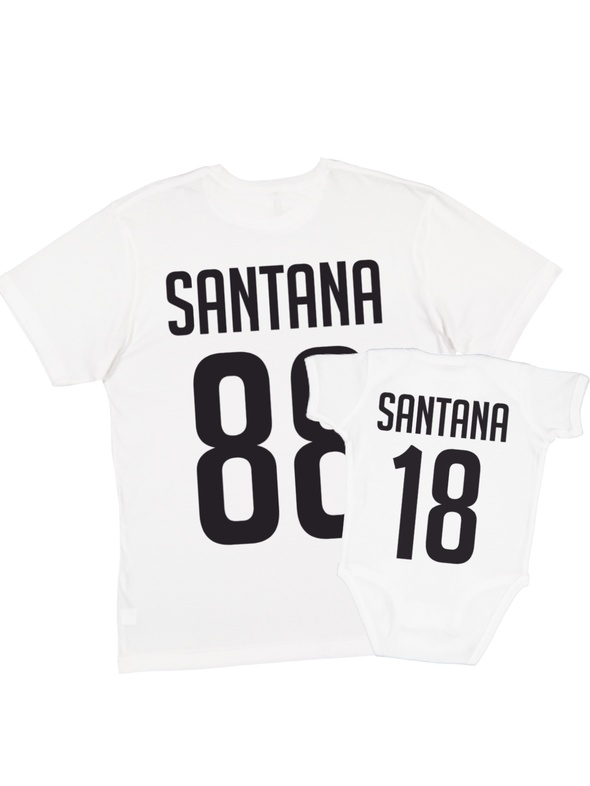 Matching Daddy and Me Jersey Shirts