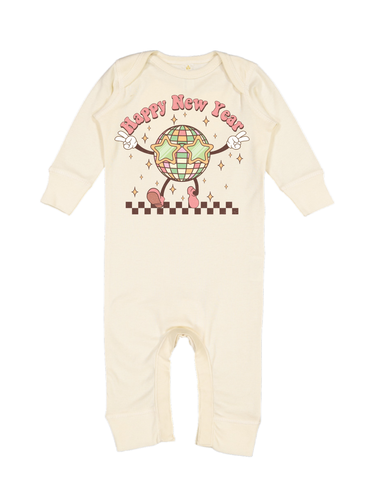 Happy New Year Baby Long Sleeve Bodysuit