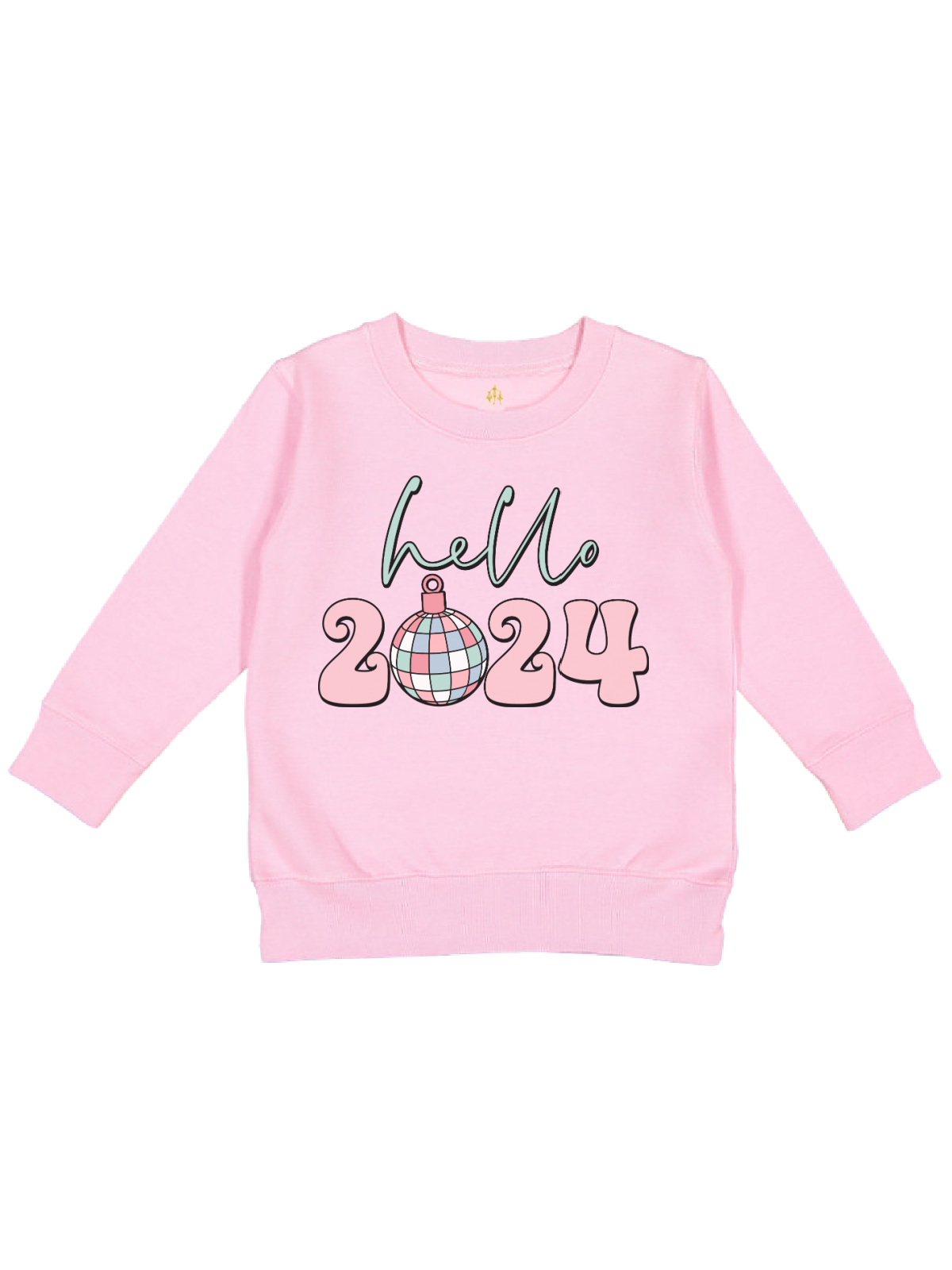 Hello 2024 Kids New Year Eve Sweatshirt
