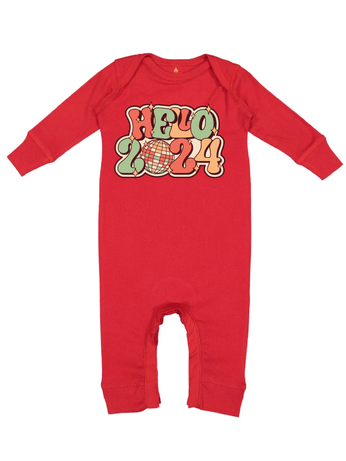 Hello 2024 New Year Infant One Piece