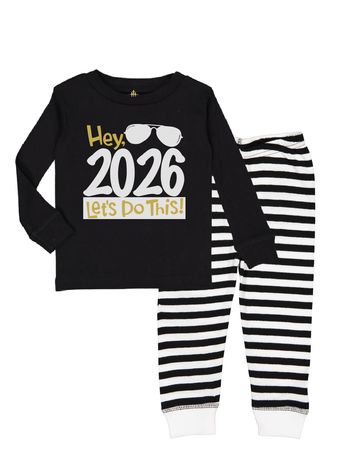 Hey 2026, Let's Do This Kids New Year's Eve Pajamas