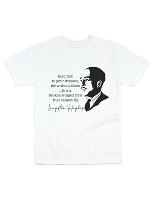 Langston Hughes Kids Black History Shirt