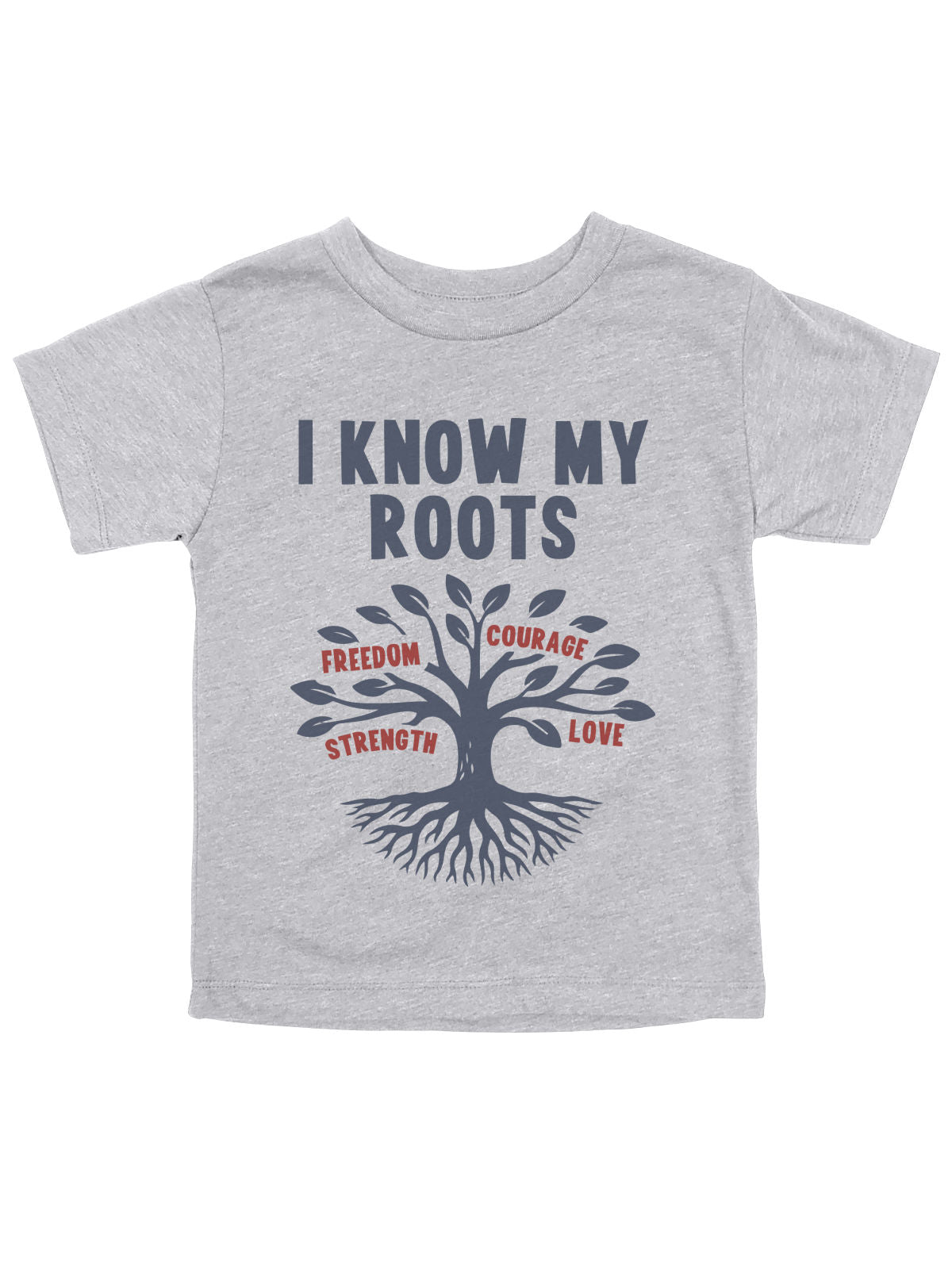 I Know My Roots Kids Juneteenth Shirt
