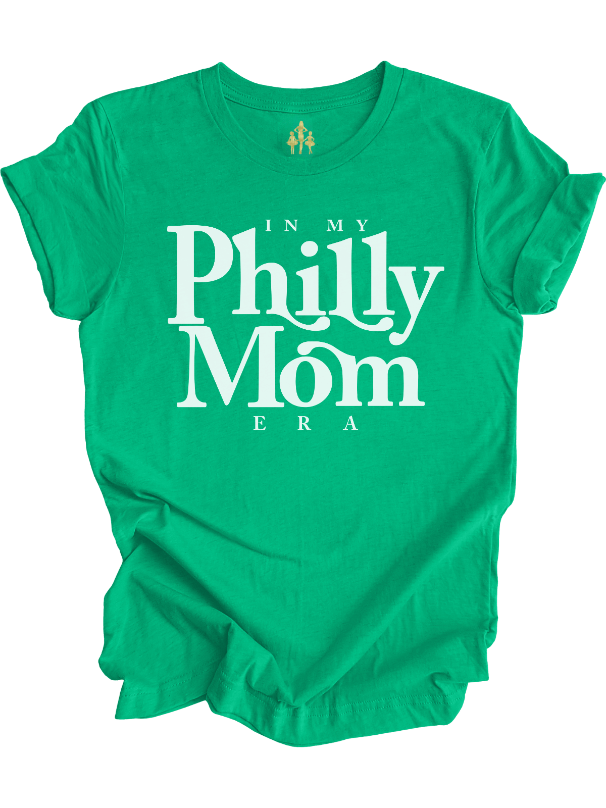 In My Philly Mom Era Women's Kelly Green Shirt
