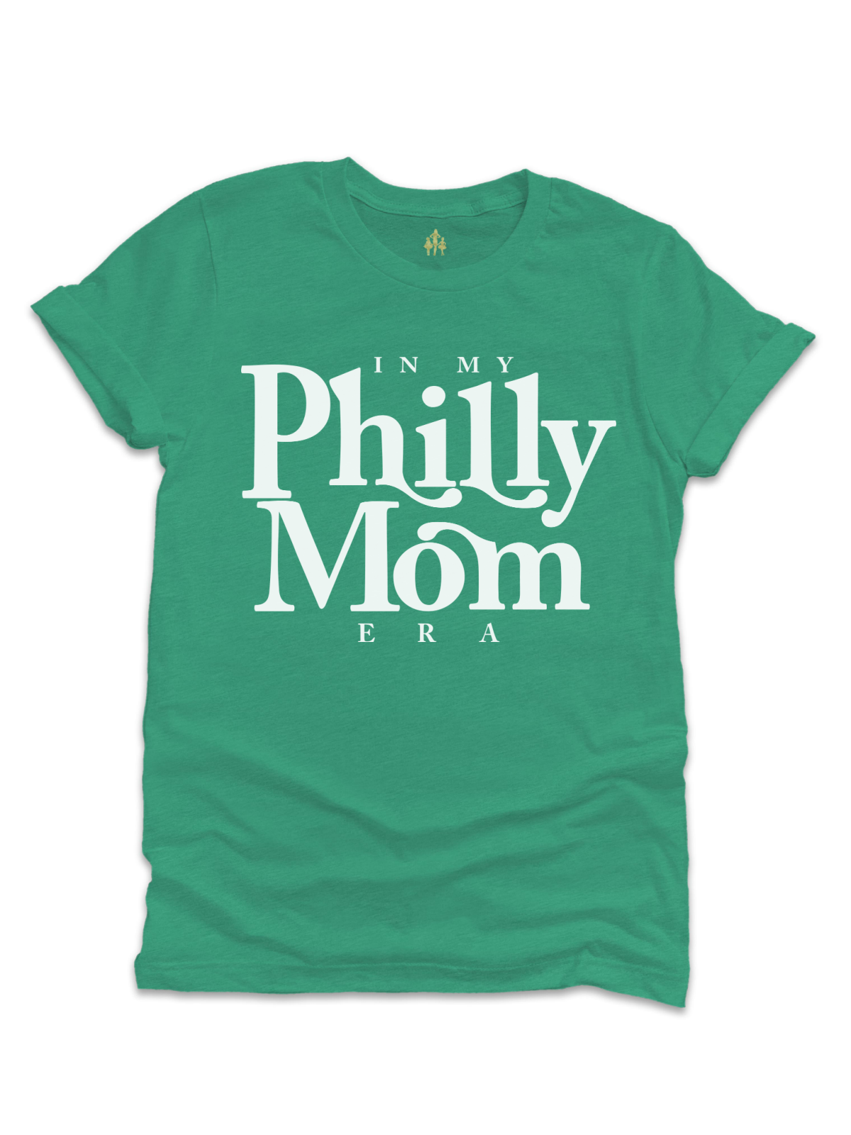 In My Philly Mom Era Women's Kelly Green Shirt