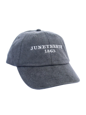 Juneteenth 1865 Hat in Black