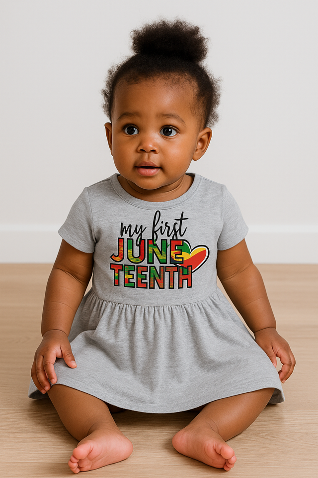 My First Juneteenth Baby Outfit