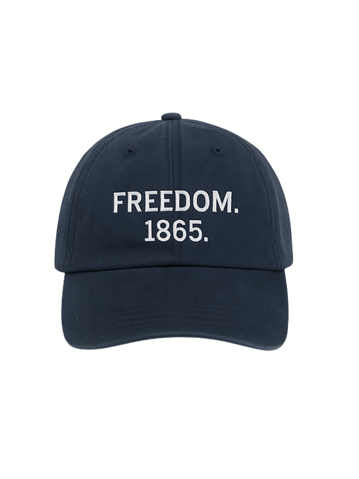 Freedom 1865 navy Juneteenth hat