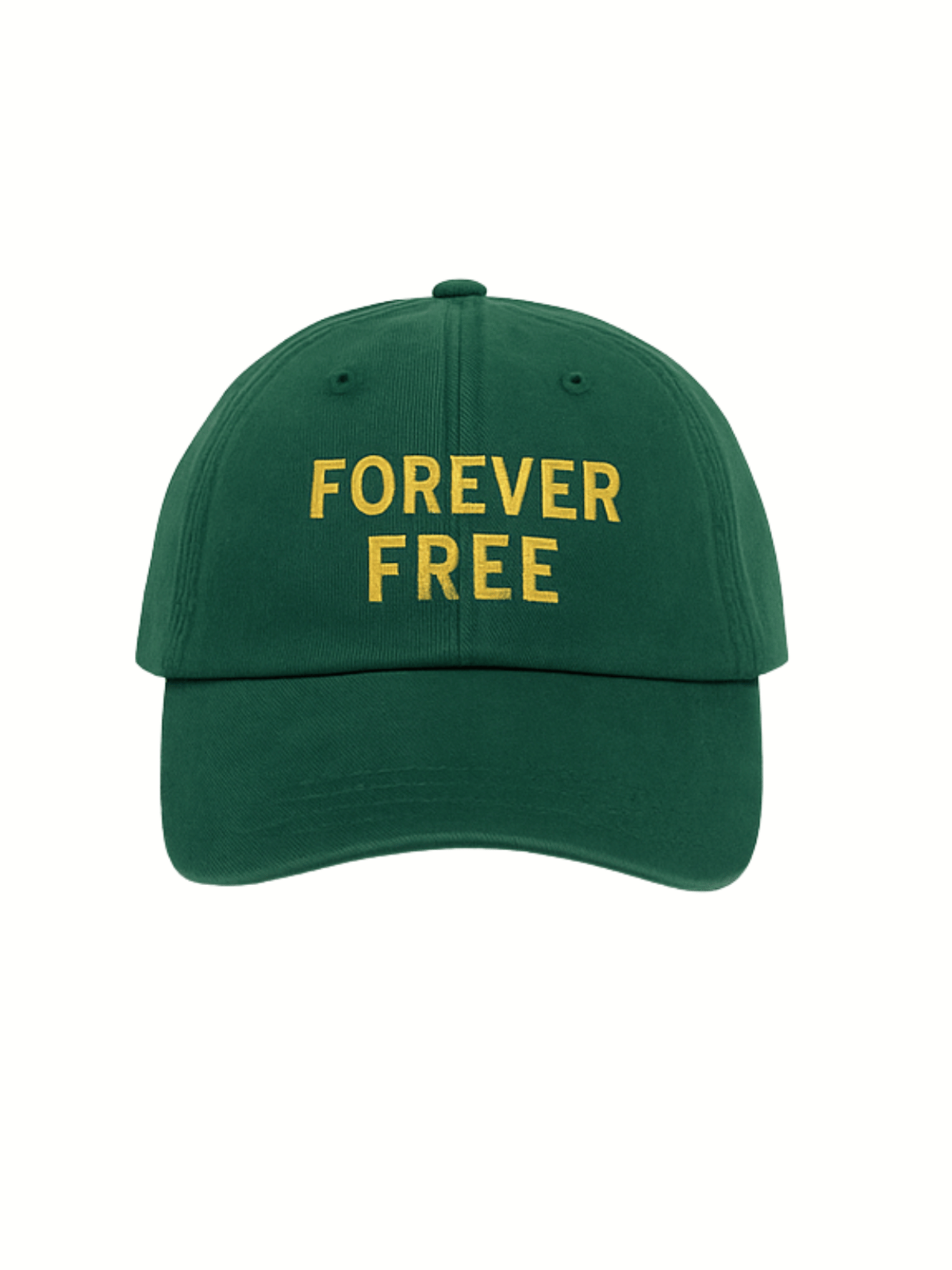Forever Free Juneteenth green hat