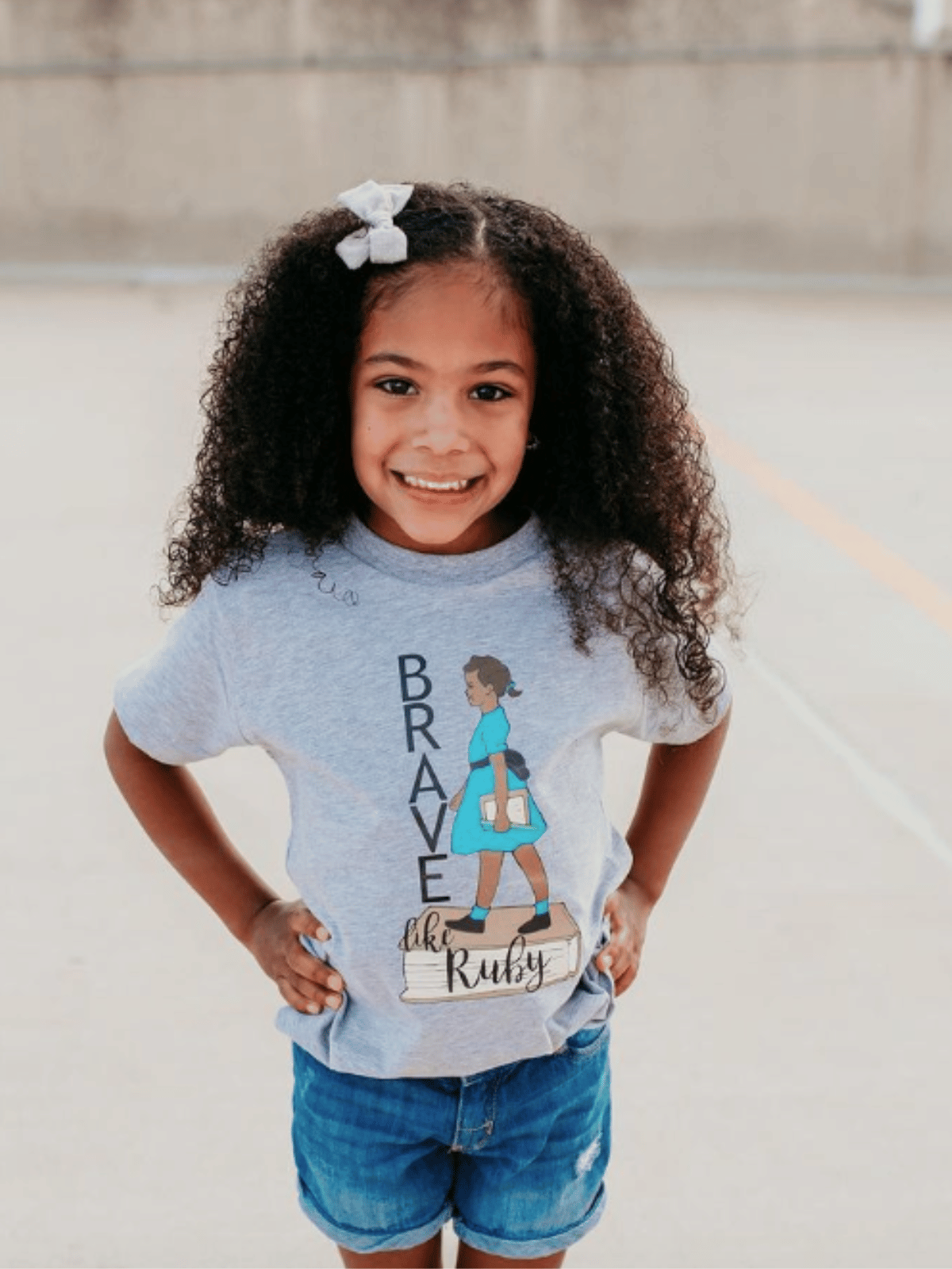 Kids Brave like Ruby Bridges Black History Shirt