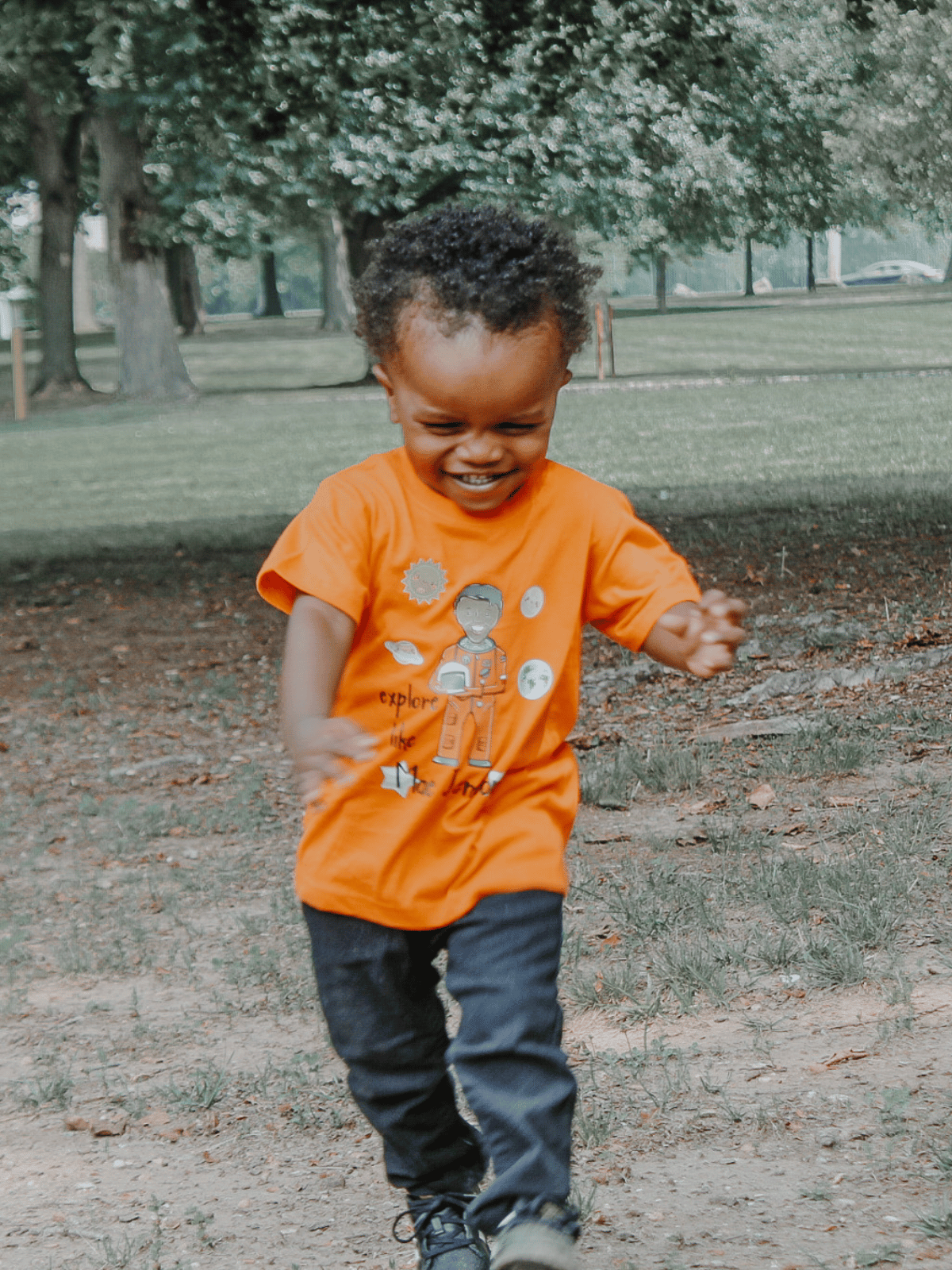 Explore like Mae Jemison Black History Shirt in Orange