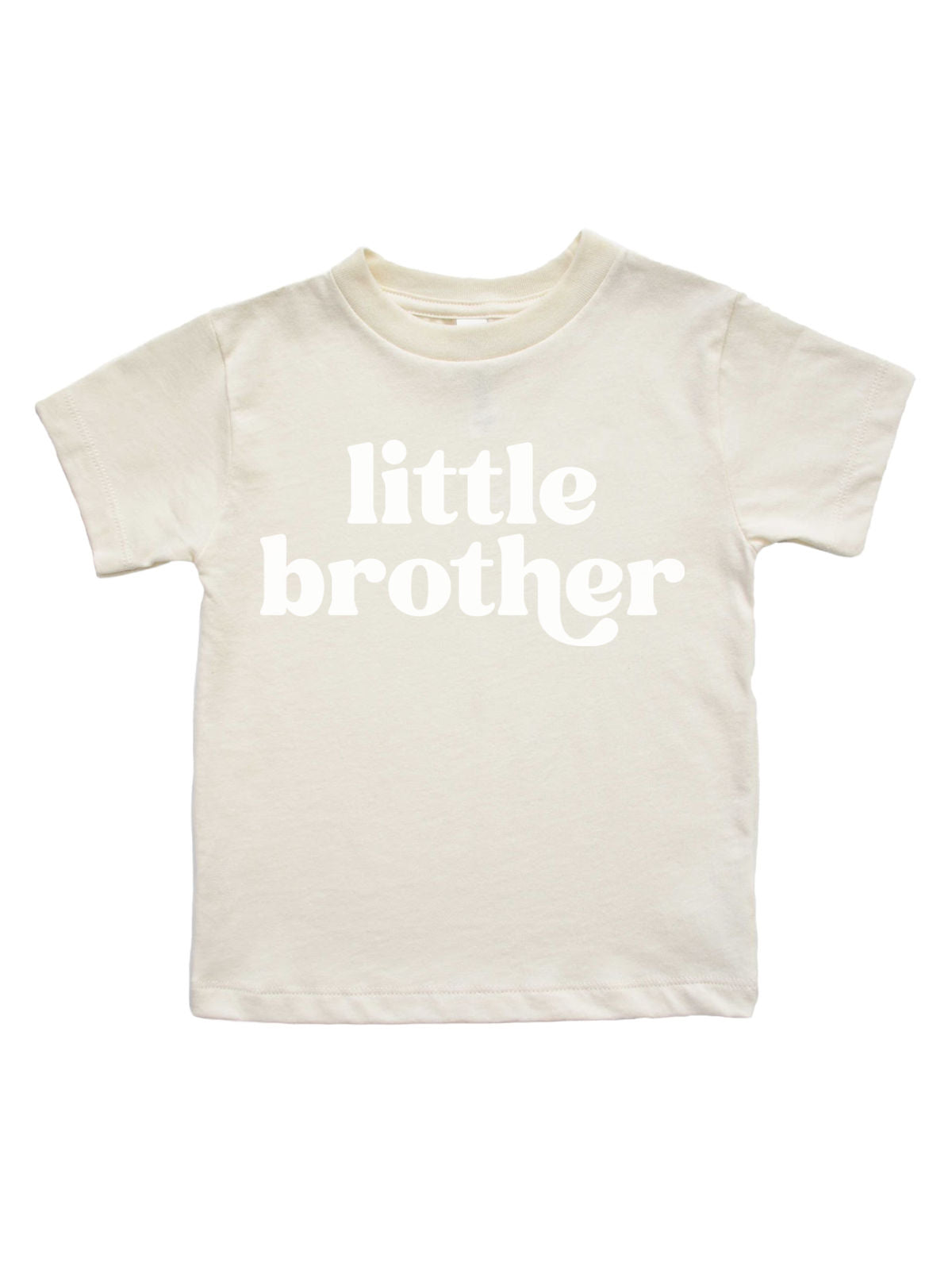 Little Brother Baby Shirt in Natural