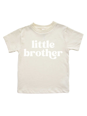 Little Brother Baby Shirt in Natural
