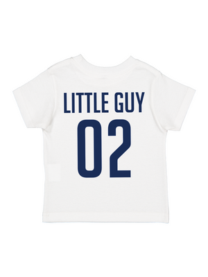 Big Guy + Little Guy Matching Shirts - Navy and White