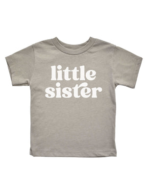 Little Sister Baby Girls Shirt