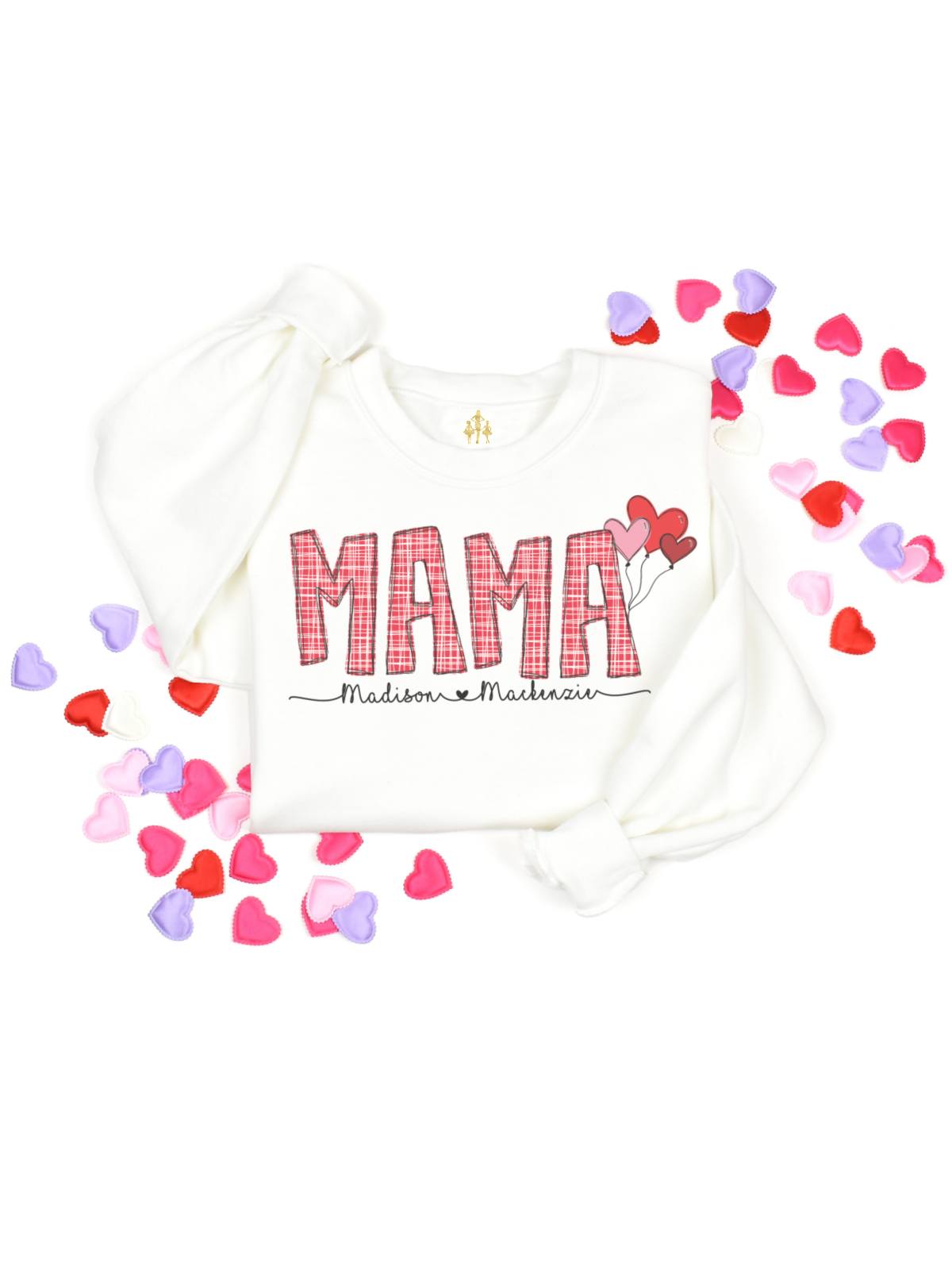Mama Valentine's Day Sweatshirt for Women