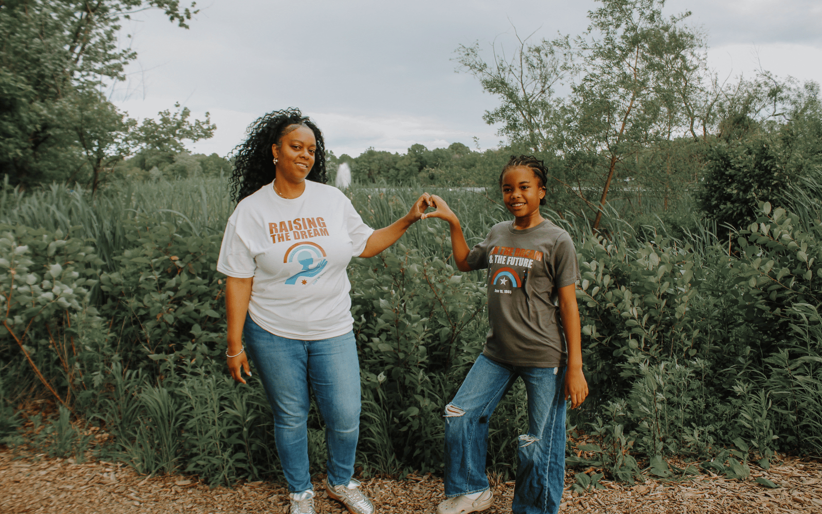 Matching Mother and Daughter Juneteenth Shirts