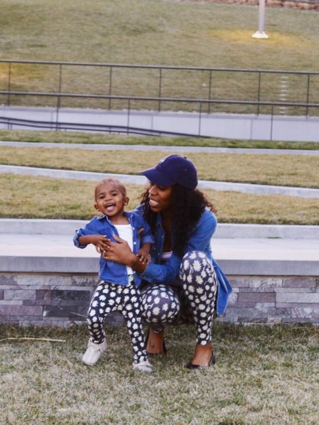 Mommy and Me Daisies Leggings