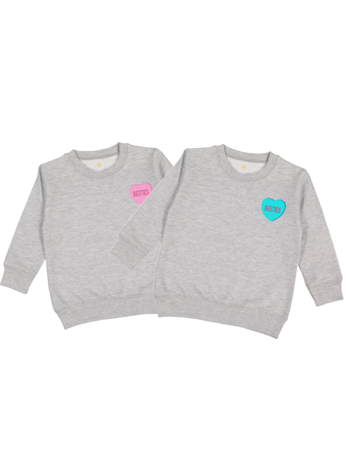 Matching Valentines' Day Sweatshirts for Best Friends