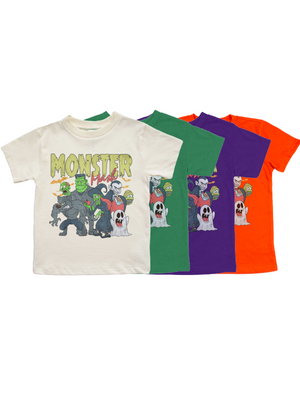 Monster Mash Kids Halloween Shirts