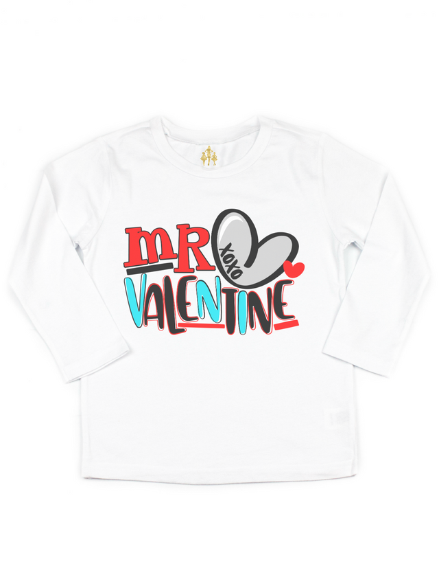 Mr. Valentine Boys Valentine's Day Shirt