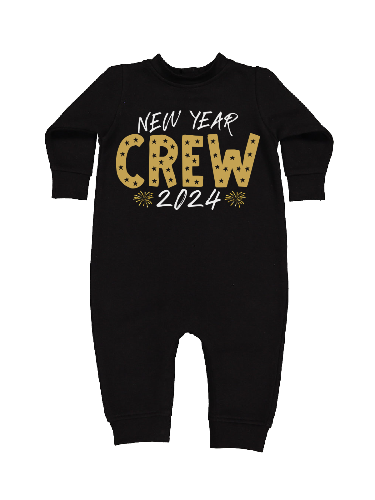 New Year Crew 2024 Infant Coverall