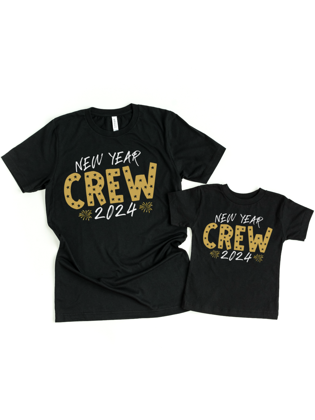 New Year Crew 2024 Matching Family Shirts