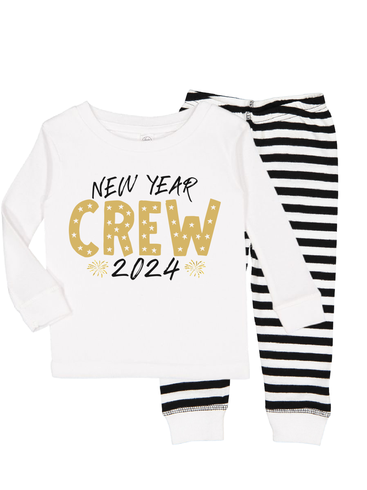 New Year Crew 2024 Kids Pajamas