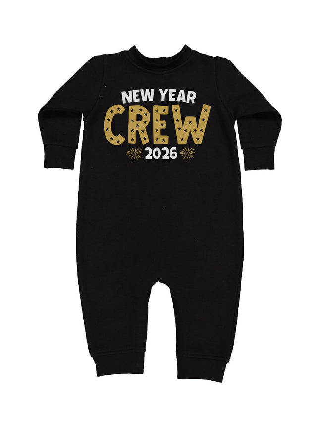 New Year Crew 2026 Baby Coverall