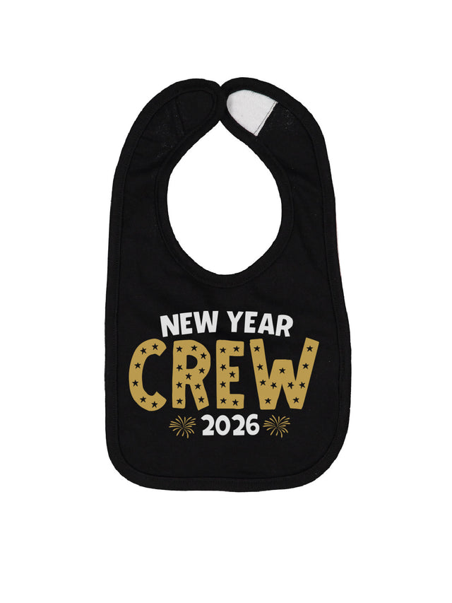 New Year Crew 2026 Infant Bib