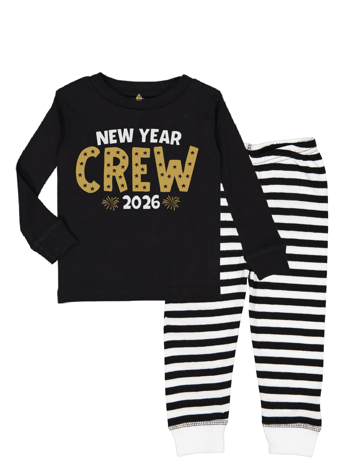 Kids 2026 New Year Pajamas Set