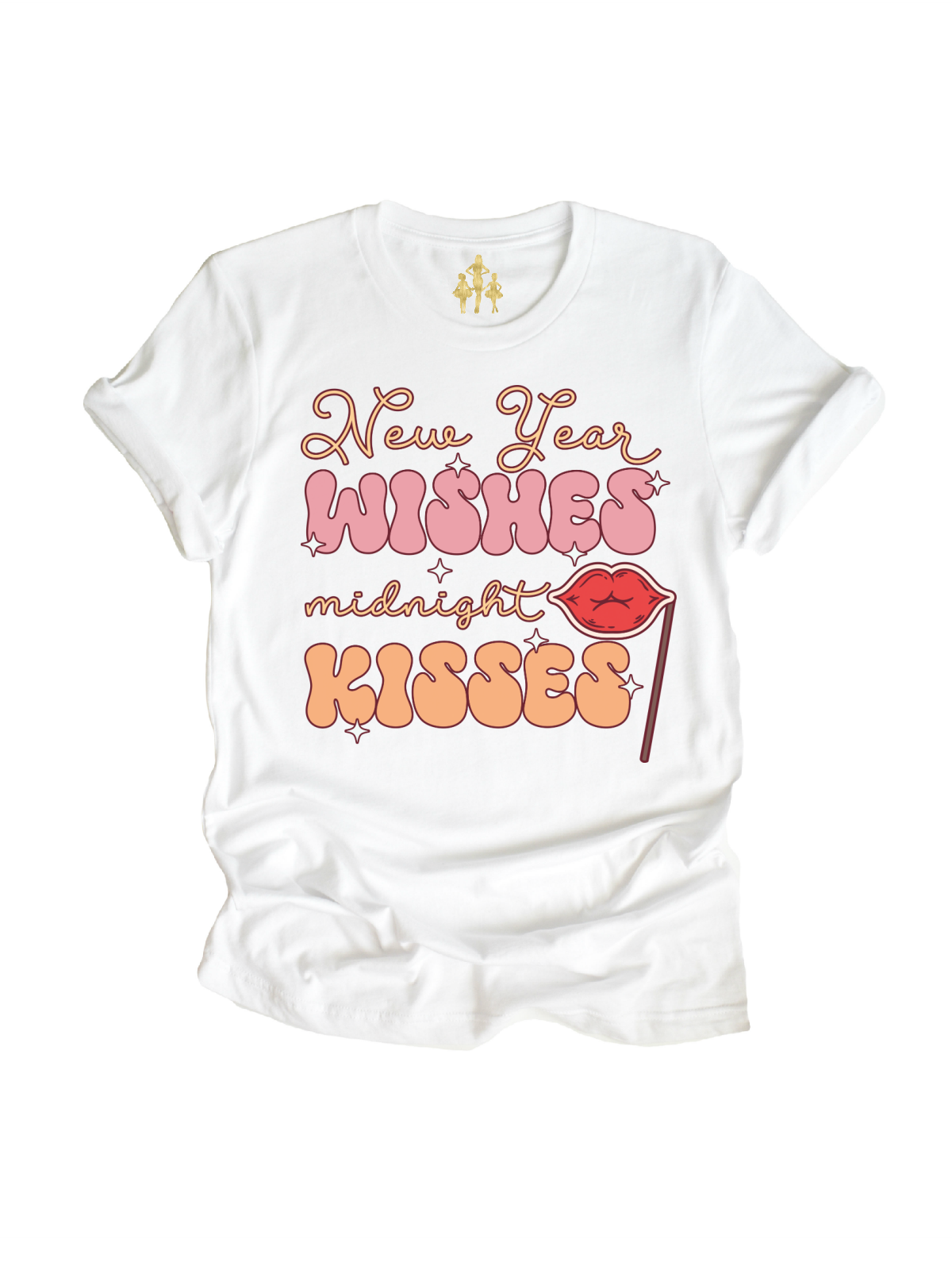 New Year Wishes Midnight Kisses Women's Shirt