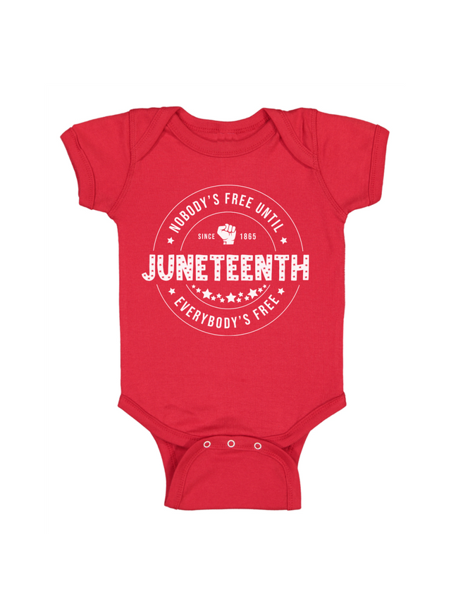 Nobody's Free Until Everybody's Free Baby Bodysuit