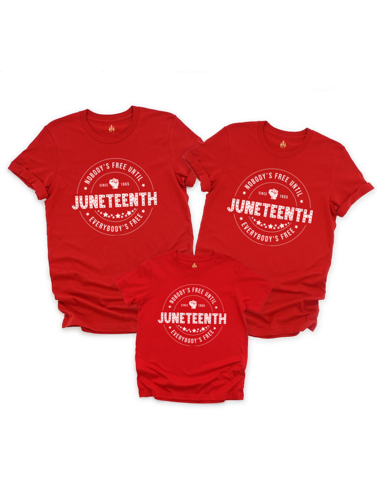 Nobody's Free Until Everybody's Free Juneteenth Shirt for Kids