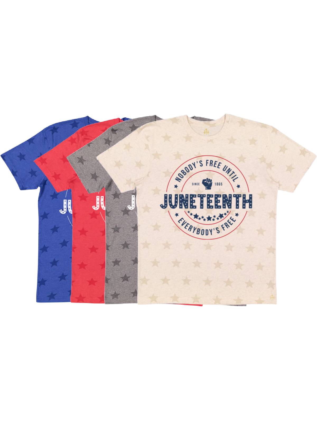 Juneteenth Shirt for Adults – Unisex Star Print Tee