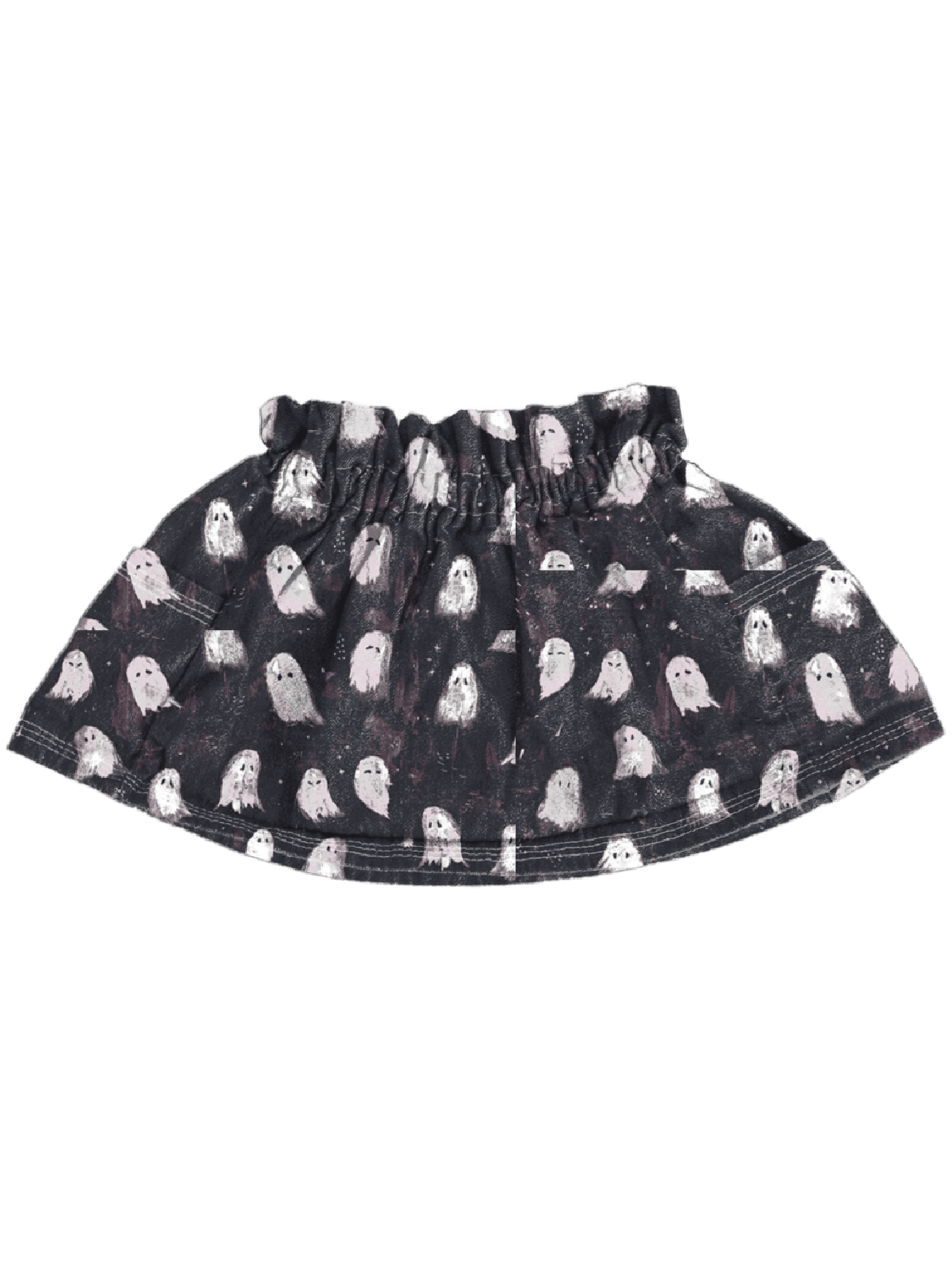 Oh My Ghosts Girls Halloween Skirt