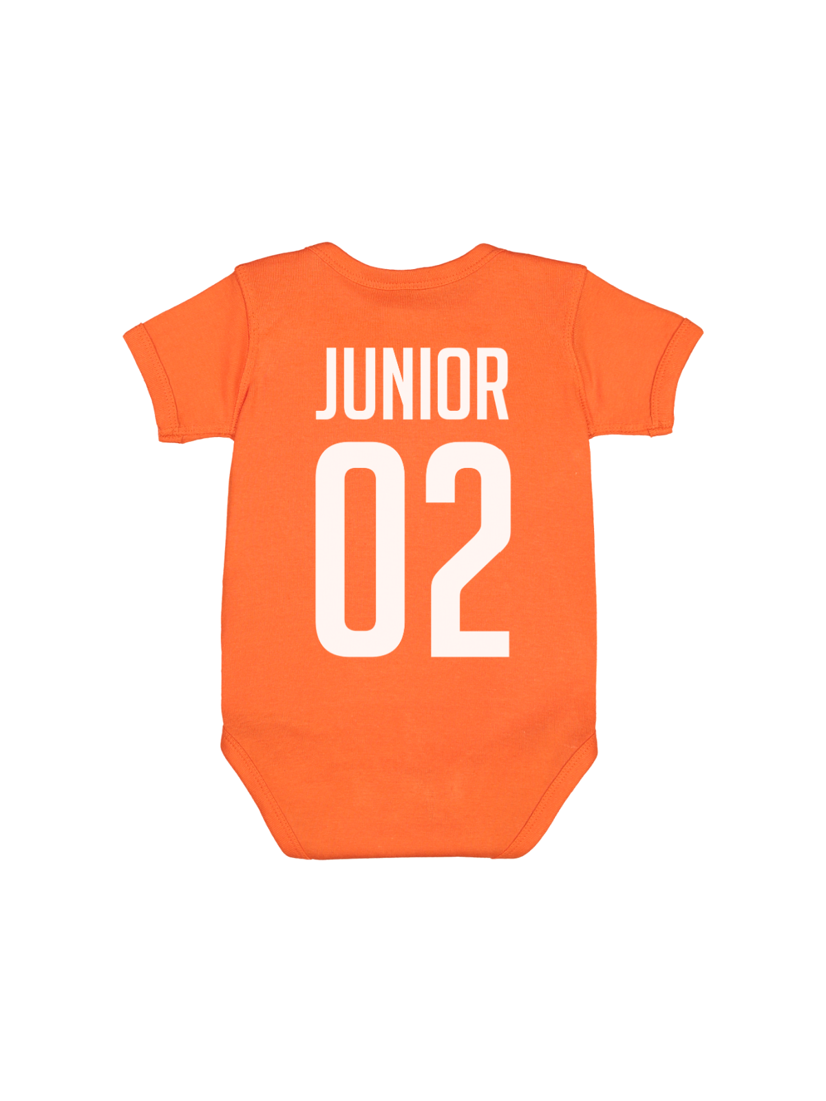Daddy + Me Matching Jersey Shirts - Orange