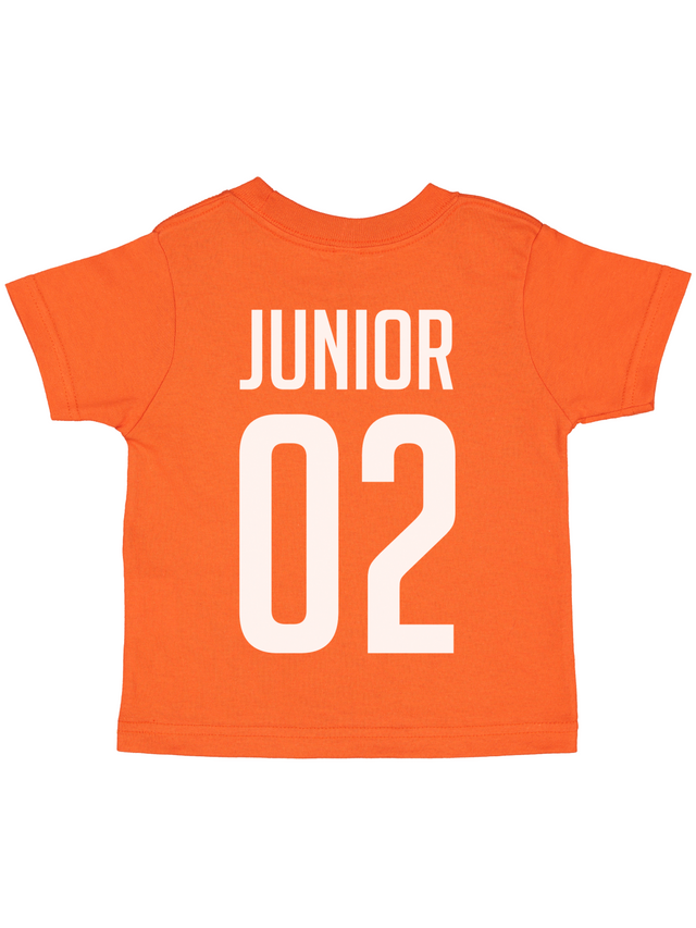 Daddy + Me Matching Jersey Shirts - Orange