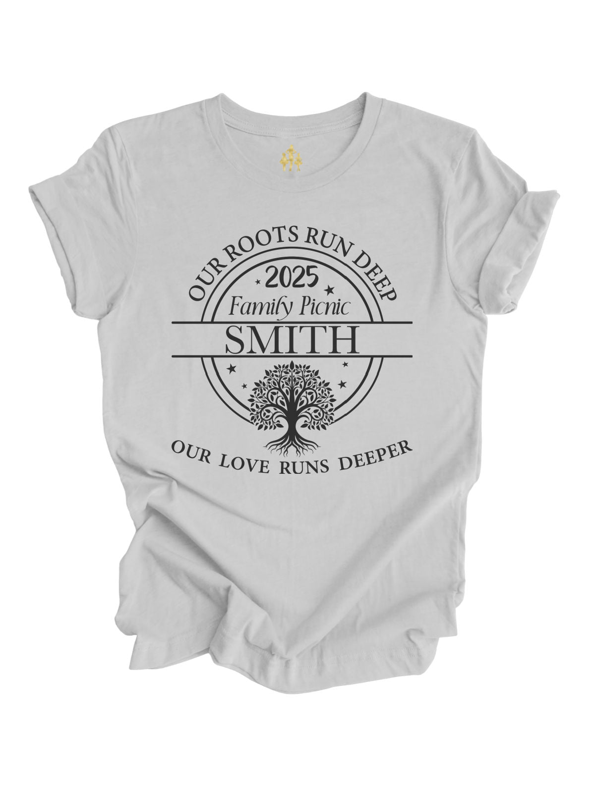 Our Roots Run Deep 2025 Family Picnic Shirt Personalized