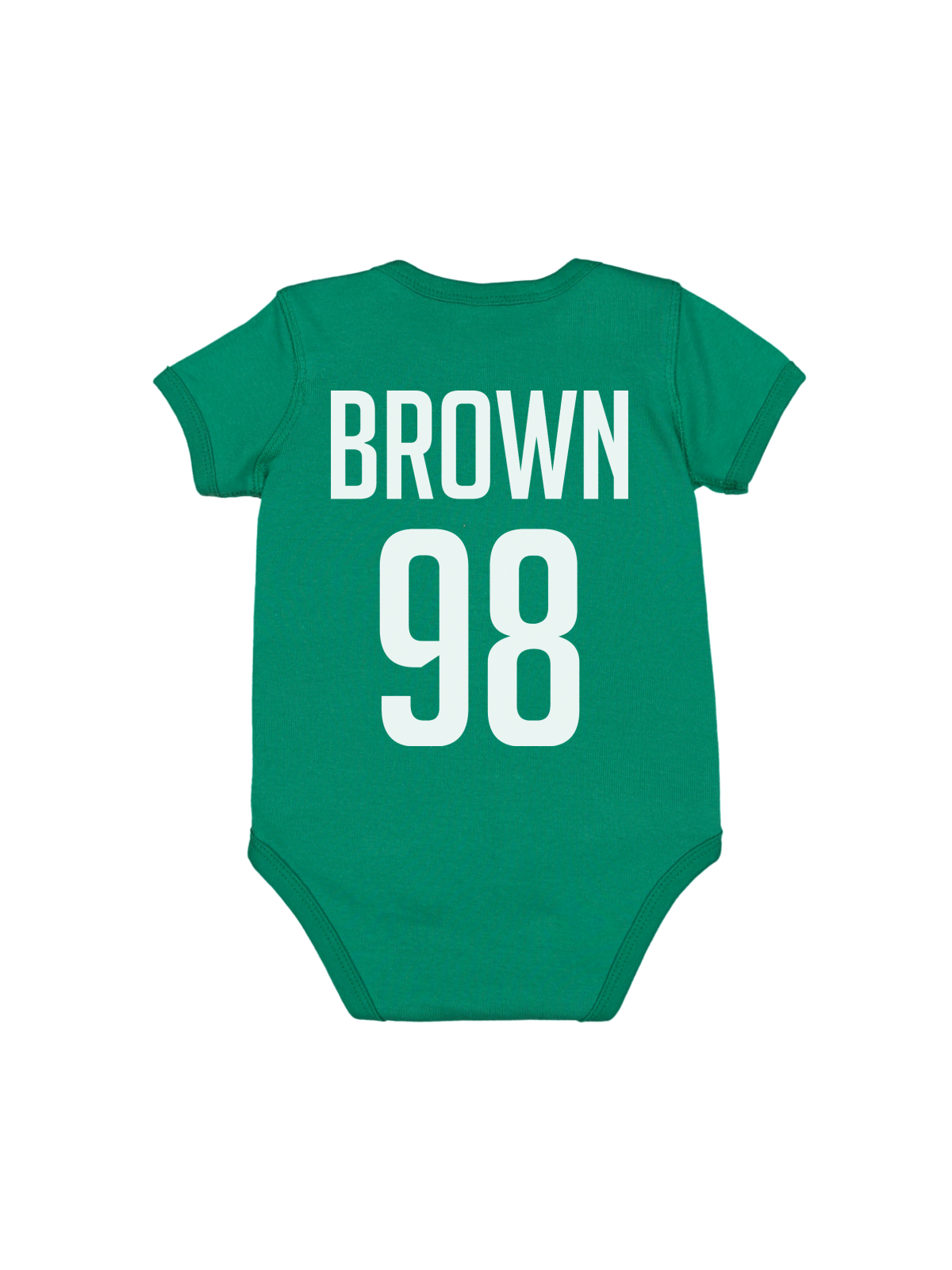Custom Kelly Green Infant Bodysuit