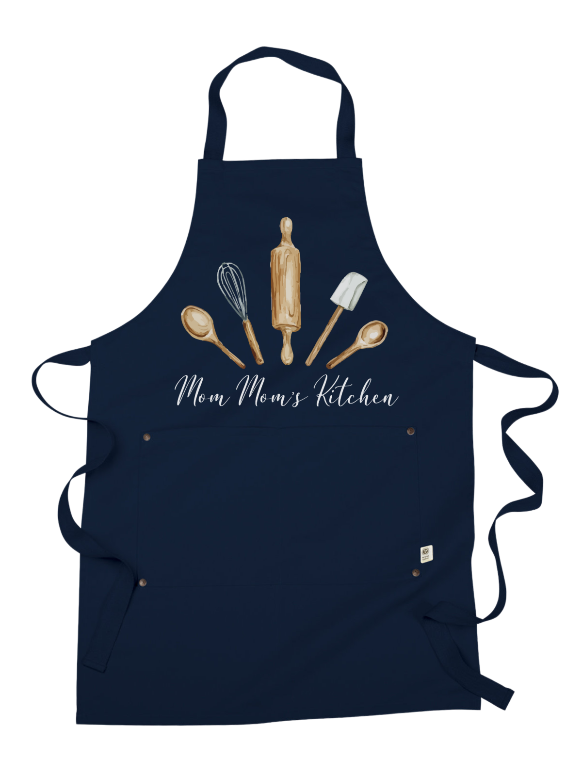 Personalized Grandma's Kitchen Apron in Beige
