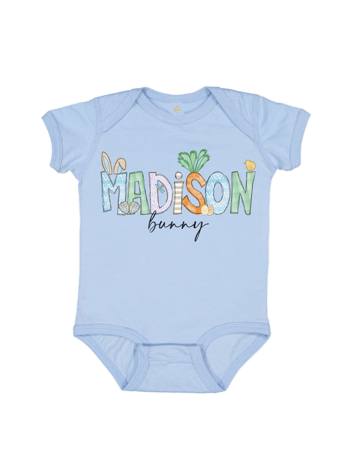 Personalized Baby Easter Bodysuit
