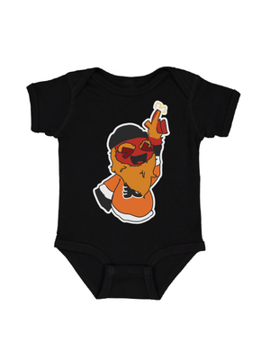 Philly Hockey Mascot Baby Bodysuit