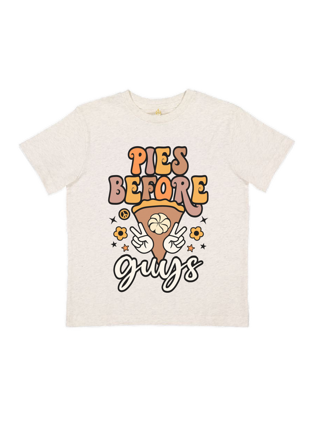 Pies Before Guys Thanksgiving Kids Shirt